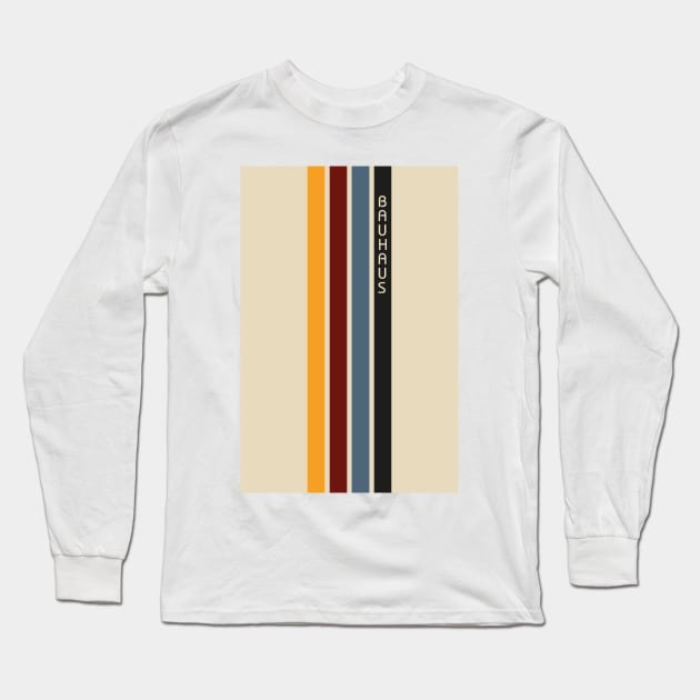 Bauhaus #18 Long Sleeve T-Shirt by GoodMoreInc